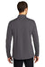 Port Authority Mens Dry Zone Long Sleeve Polo Shirt Graphite Grey Side