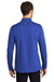 Port Authority Mens Dry Zone Long Sleeve Polo Shirt True Royal Blue Side