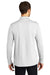 Port Authority Mens Dry Zone Long Sleeve Polo Shirt White Side