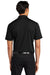 Port Authority K398 Staff Performance Short Sleeve Polo Shirt Black Back