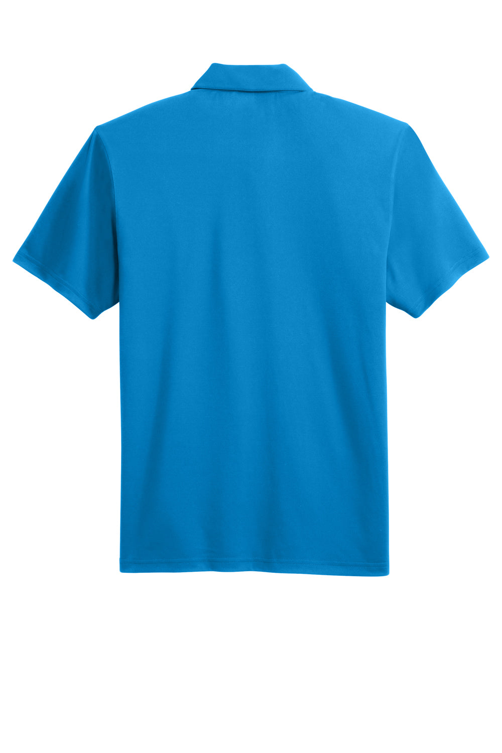 Port Authority K398 Staff Performance Short Sleeve Polo Shirt Brilliant Blue Flat Back