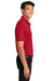 Port Authority K398 Staff Performance Short Sleeve Polo Shirt Engine Red Side