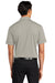 Port Authority K398 Staff Performance Short Sleeve Polo Shirt Silver Grey Back