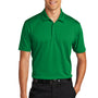 Port Authority Mens Staff Performance Moisture Wicking Short Sleeve Polo Shirt - Spring Green
