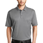 Port Authority Mens Silk Touch Performance Moisture Wicking Short Sleeve Polo Shirt - Heather Shadow Grey