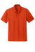 Port Authority K572 Mens Dry Zone Moisture Wicking Short Sleeve Polo Shirt Autumn Orange Flat Front