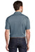 Port Authority Mens Stretch Short Sleeve Polo Shirt Regatta Blue/Gusty Grey Side