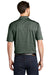 Port Authority Mens Shadow Stripe Short Sleeve Polo Shirt Deep Forest Green Side