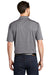 Port Authority Mens Shadow Stripe Short Sleeve Polo Shirt Shadow Grey Side