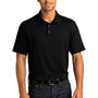 Port Authority Mens City Moisture Wicking Short Sleeve Polo Shirt - Black