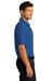 Port Authority Mens City Stretch Short Sleeve Polo Shirt True Blue Side