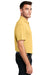 Port Authority Mens Choice Short Sleeve Polo Shirt Sunbeam Yellow Side