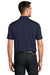 Port Authority Mens Choice Short Sleeve Polo Shirt True Navy Blue Side