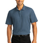 Port Authority Mens React SuperPro Snag Resistant Short Sleeve Polo Shirt - Regatta Blue