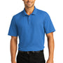 Port Authority Mens React SuperPro Snag Resistant Short Sleeve Polo Shirt - Strong Blue