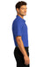 Port Authority Mens SuperPro React Short Sleeve Polo Shirt True Royal Blue Side