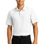 Port Authority Mens React SuperPro Snag Resistant Short Sleeve Polo Shirt - White