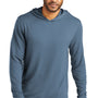 Port Authority Mens Microterry Snag Resistant Hooded Sweatshirt Hoodie - Dusk Blue