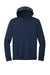 Port Authority K826 Mens Microterry Hooded Sweatshirt Hoodie River Navy Blue Flat Front