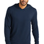 Port Authority Mens Microterry Snag Resistant Hooded Sweatshirt Hoodie - River Navy Blue