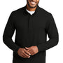 Port Authority Mens Fairway 1/4 Zip Sweatshirt - Deep Black