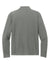 Port Authority Mens Fairway 1/4 Zip Sweatshirt Shadow Grey Flat Back