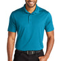 Port Authority Mens C-Free Performance Moisture Wicking Short Sleeve Polo Shirt - Parcel Blue