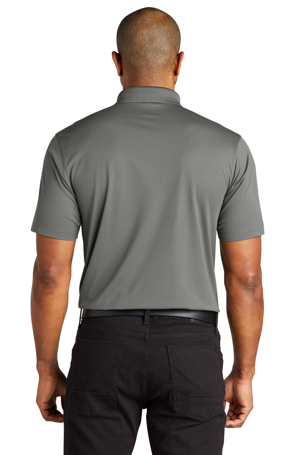 Port Authority K863 C-Free Performance Short Sleeve Polo Shirt Smoke Grey Back