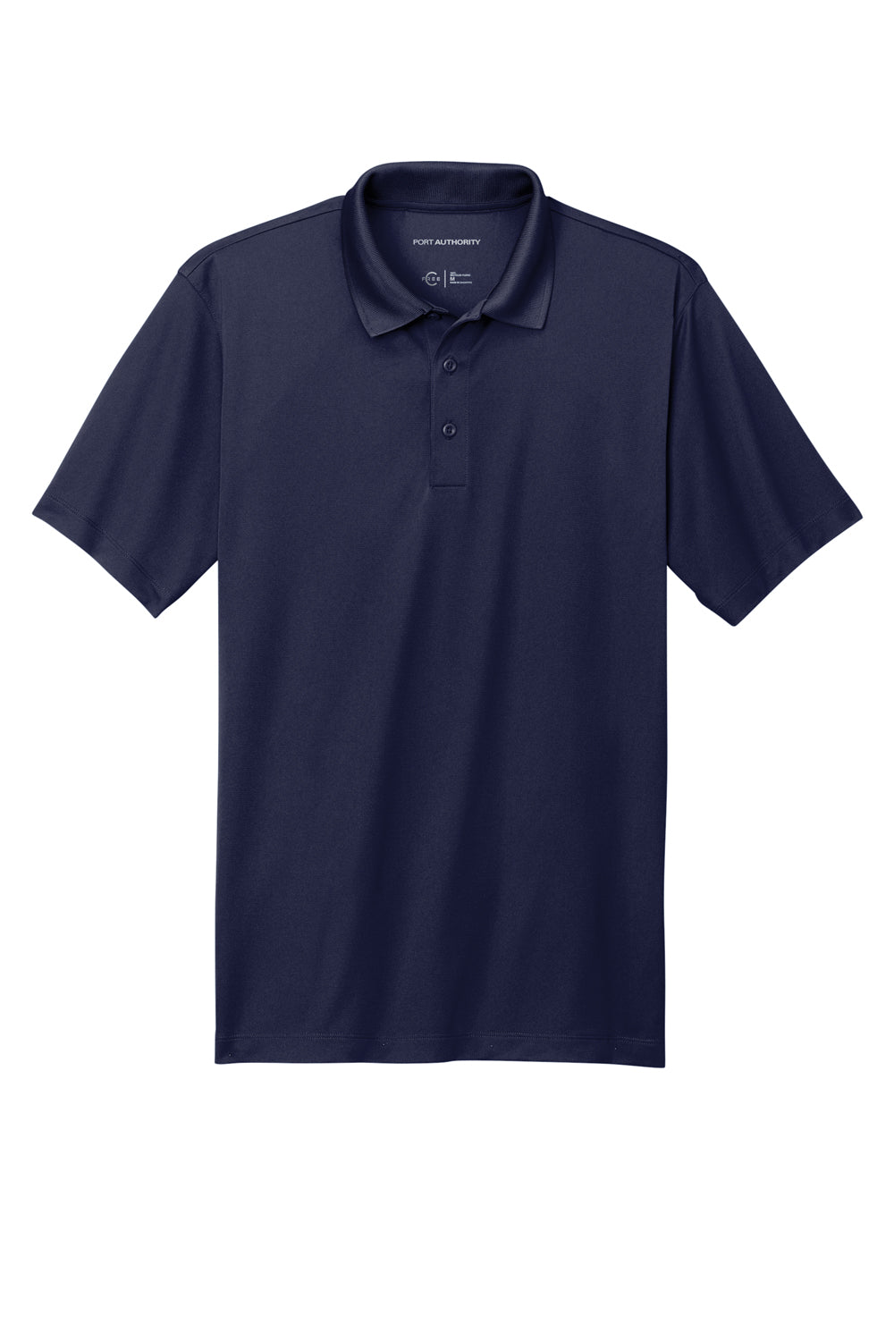 Port Authority K863 C-Free Performance Short Sleeve Polo Shirt True Navy Blue Flat Front