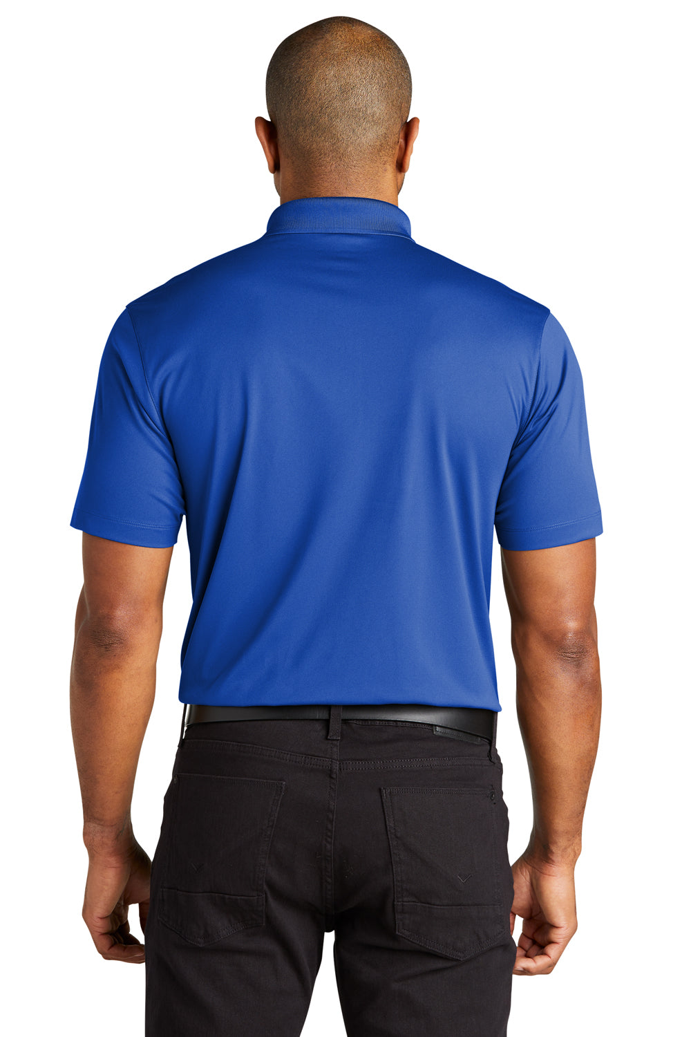 Port Authority K863 C-Free Performance Short Sleeve Polo Shirt True Royal Blue Back