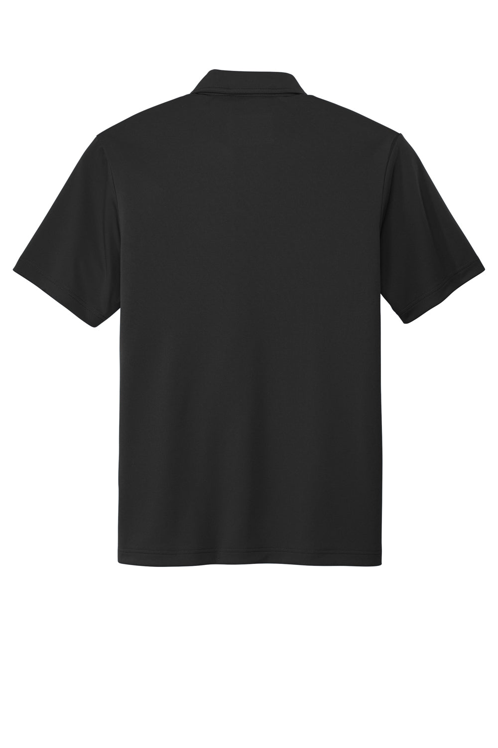 Port Authority K864 C-Free Performance Short Sleeve Polo Shirt Deep Black Flat Back