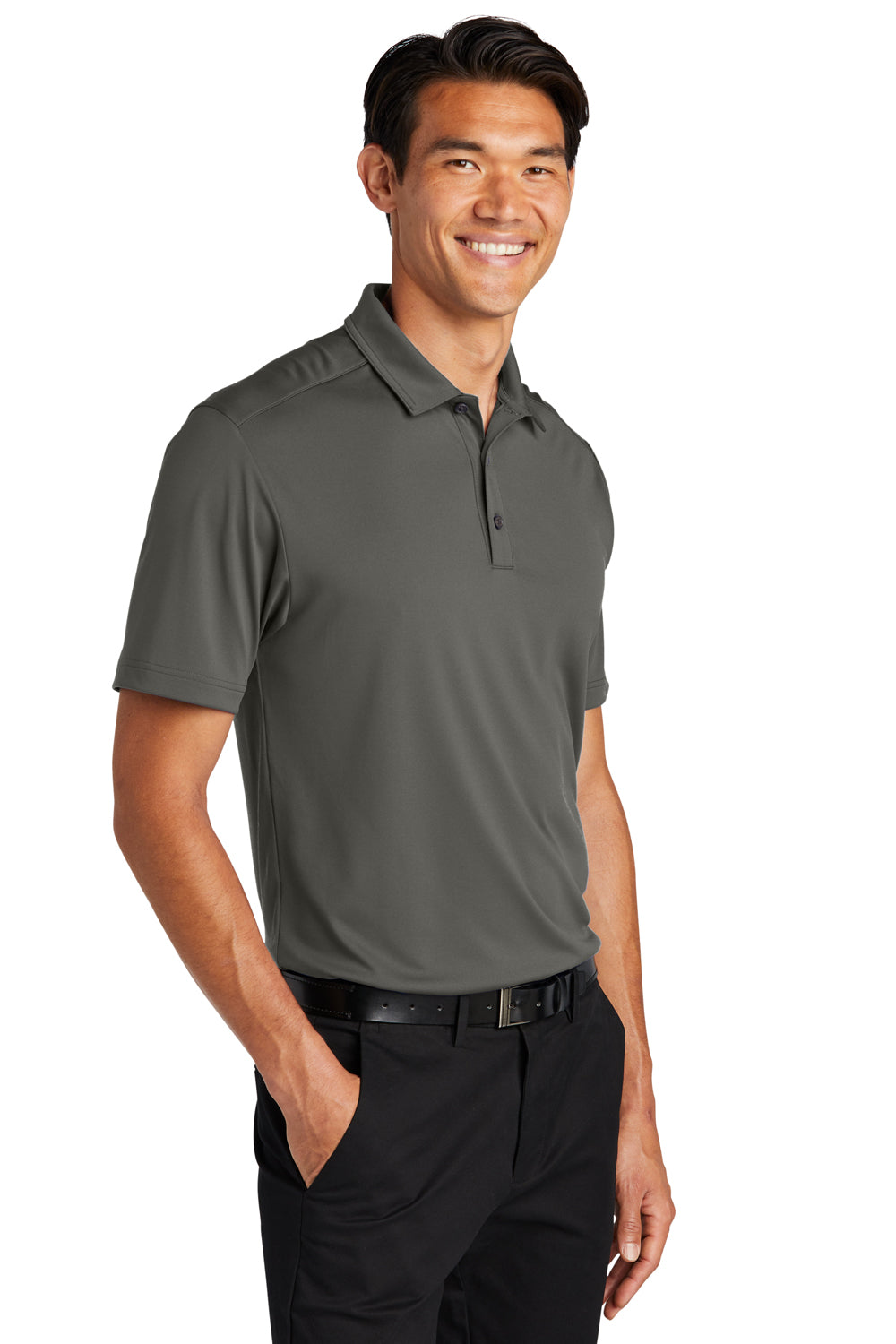 Port Authority K864 C-Free Performance Short Sleeve Polo Shirt Steel Grey 3Q