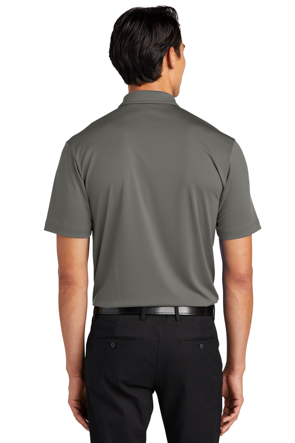 Port Authority K864 C-Free Performance Short Sleeve Polo Shirt Steel Grey Back