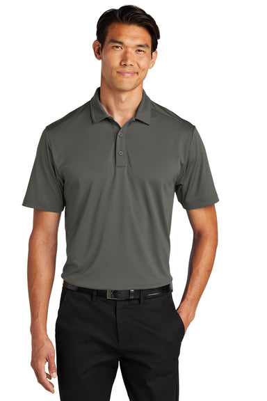 Port Authority K864 C-Free Performance Short Sleeve Polo Shirt Steel Grey Front