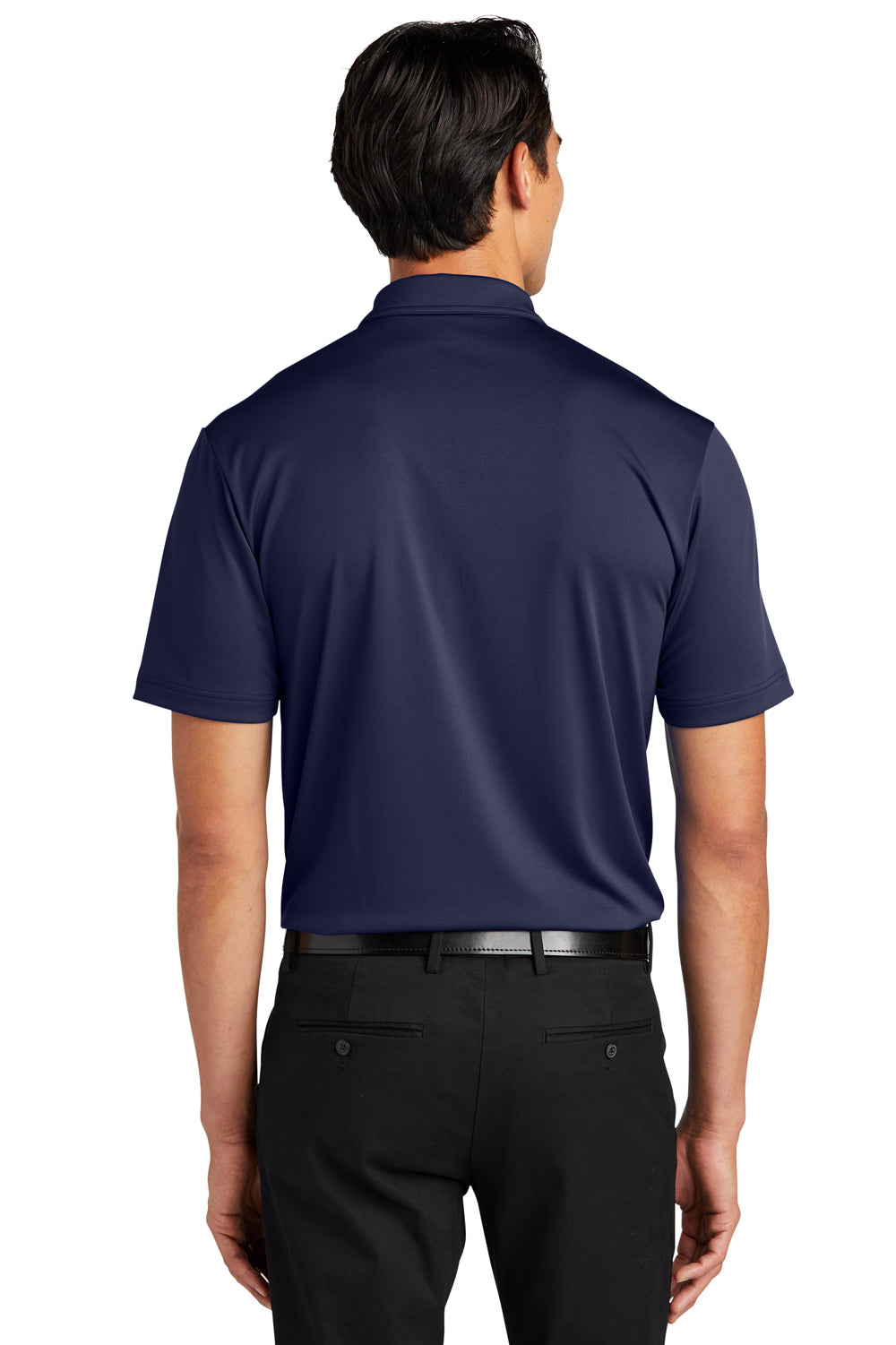 Port Authority K864 C-Free Performance Short Sleeve Polo Shirt True Navy Blue Back
