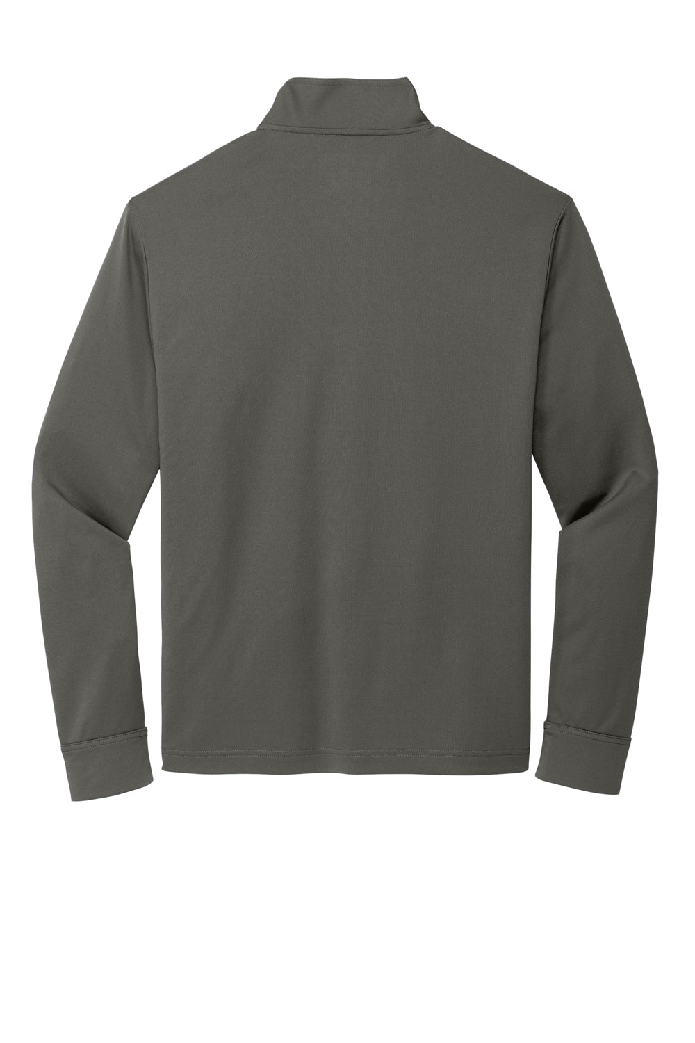 Port Authority K865 C-Free 1/4 Zip Sweatshirt Steel Grey Flat Back