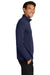 Port Authority K865 C-Free 1/4 Zip Sweatshirt True Navy Blue Side