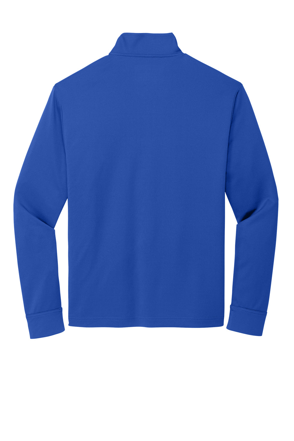 Port Authority K865 C-Free 1/4 Zip Sweatshirt True Royal Blue Flat Back