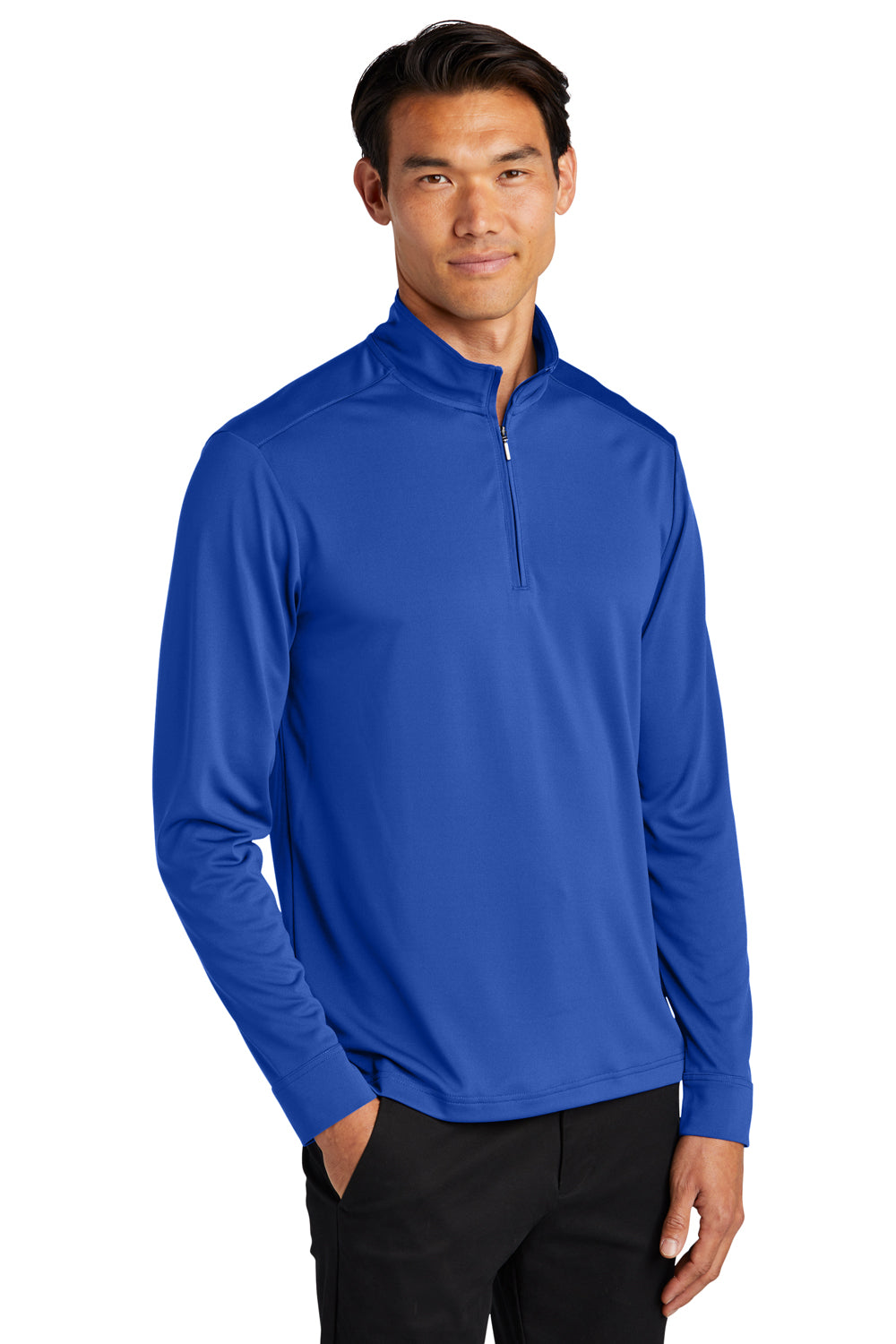 Port Authority K865 C-Free 1/4 Zip Sweatshirt True Royal Blue 3Q