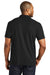 Port Authority K867 Mens C-FREE Pique Short Sleeve Polo Shirt Black Back