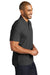 Port Authority K867 Mens C-FREE Pique Short Sleeve Polo Shirt Heather Charcoal Grey Side