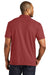 Port Authority K867 Mens C-FREE Pique Short Sleeve Polo Shirt Garnet Red Back