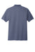 Port Authority K867 Mens C-FREE Pique Short Sleeve Polo Shirt Heather Navy Blue Flat Back