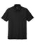 Port Authority K868 Mens C-FREE Pique Short Sleeve Polo Shirt w/ Pocket Black Flat Front