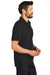Port Authority K868 Mens C-FREE Pique Short Sleeve Polo Shirt w/ Pocket Black Side