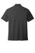 Port Authority K868 Mens C-FREE Pique Short Sleeve Polo Shirt w/ Pocket Heather Charcoal Grey Flat Back