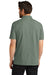 Port Authority K868 Mens C-FREE Pique Short Sleeve Polo Shirt w/ Pocket Heather Dark Green Back