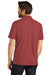 Port Authority K868 Mens C-FREE Pique Short Sleeve Polo Shirt w/ Pocket Garnet Red Back