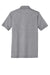 Port & Company KP55P Mens Core Stain Resistant Short Sleeve Polo Shirt w/ Pocket Heather Grey Flat Back