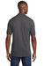 Port & Company KP55P Mens Core Stain Resistant Short Sleeve Polo Shirt w/ Pocket Charcoal Grey Back